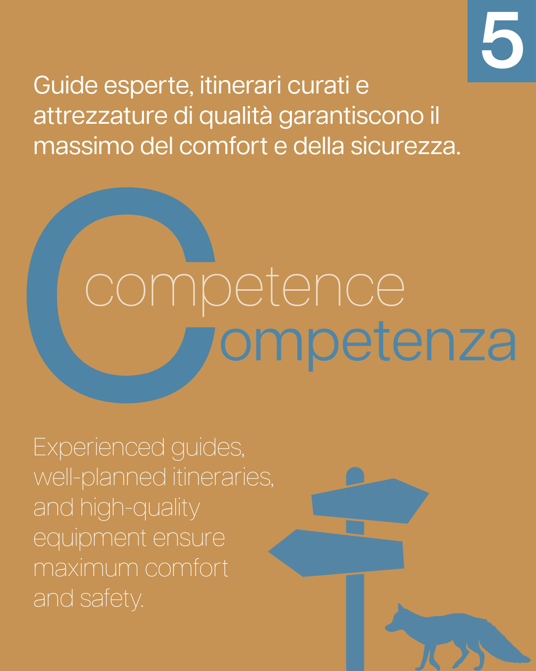 Infografica 05 Wildlife Adventures Competenza