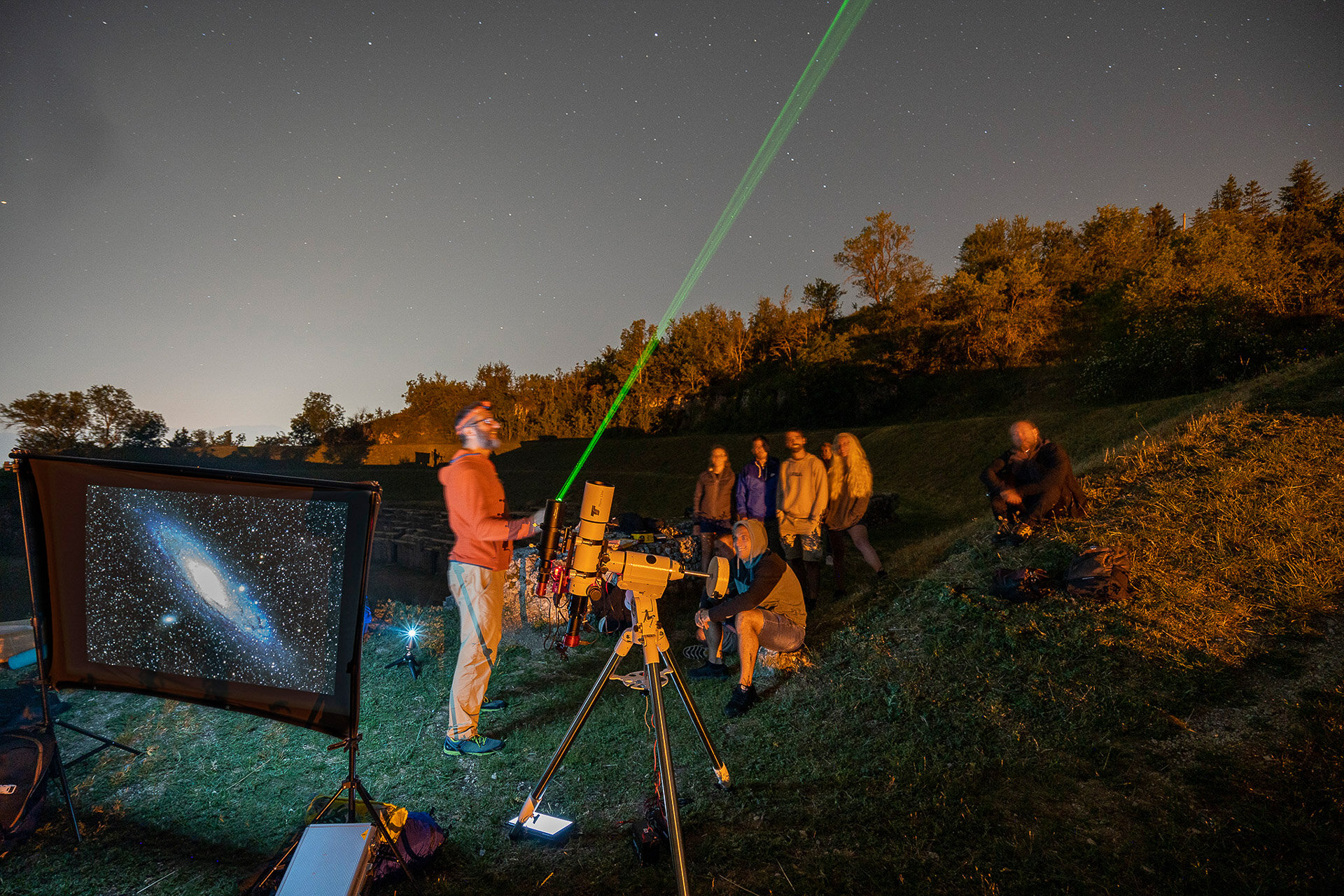 Osservazione Astronomica Abruzzo Proiezione