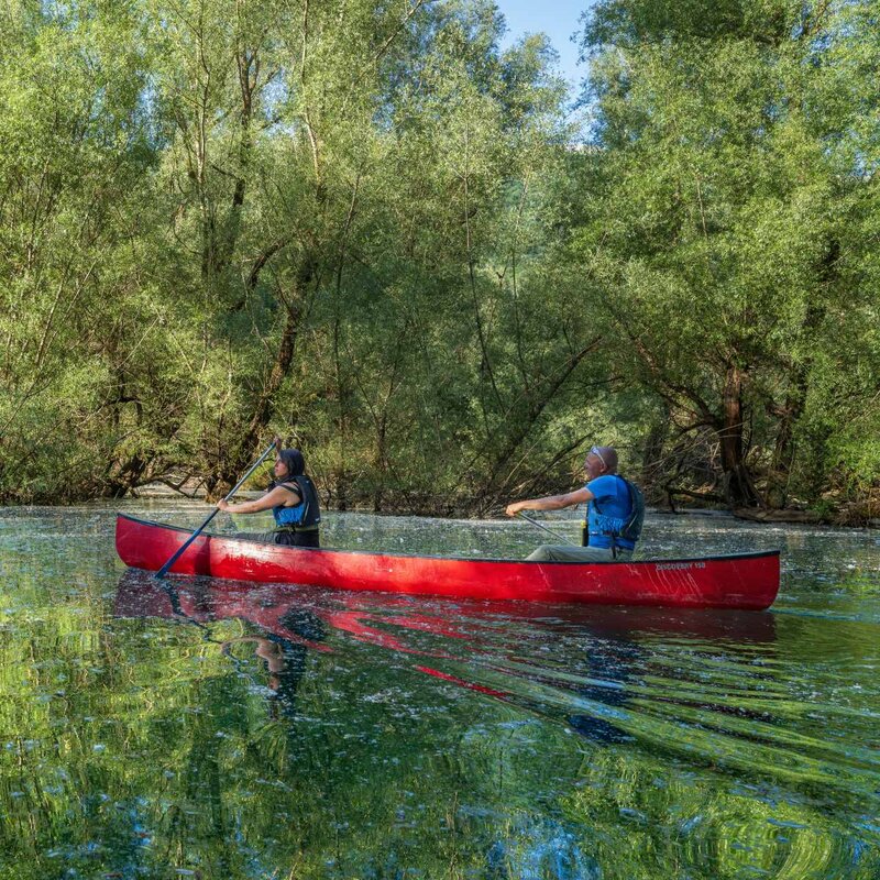 Wildlife adventures - Fare canoa in Abruzzo | © Archivio Wildlife adventures