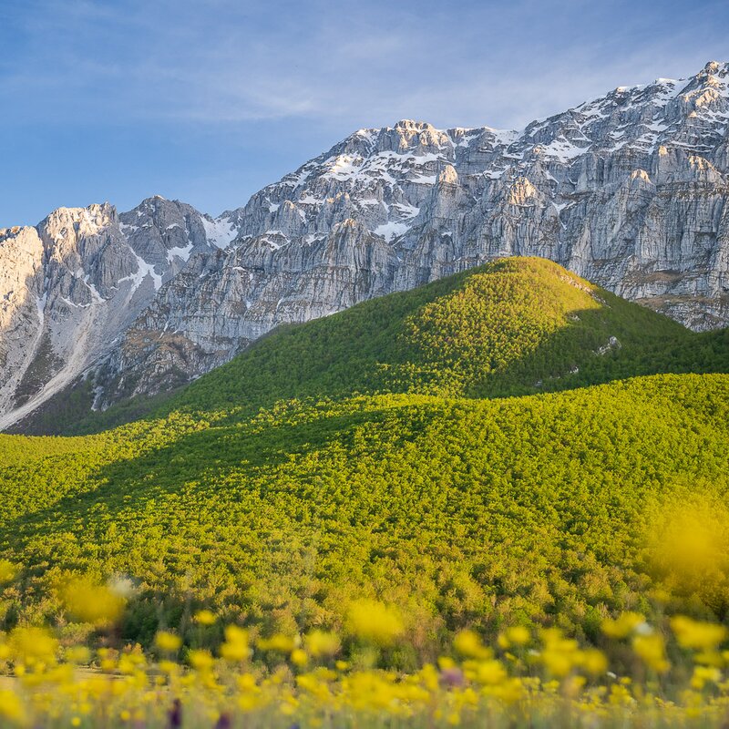 Lago Vivo, in the heart of the Park