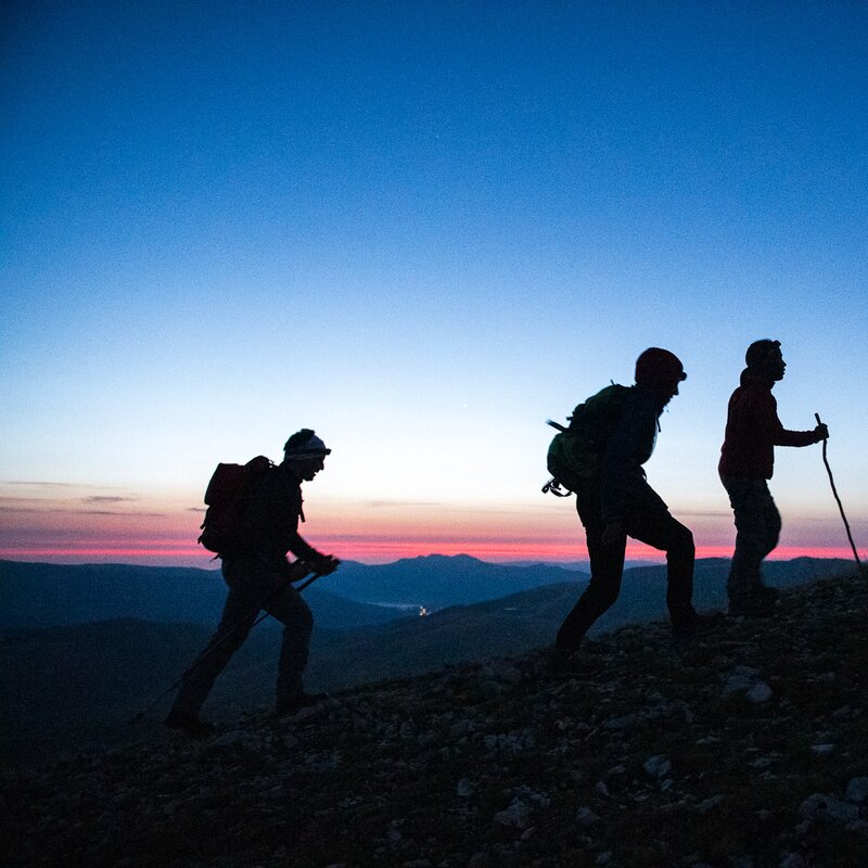 Reconnect with nature at dawn