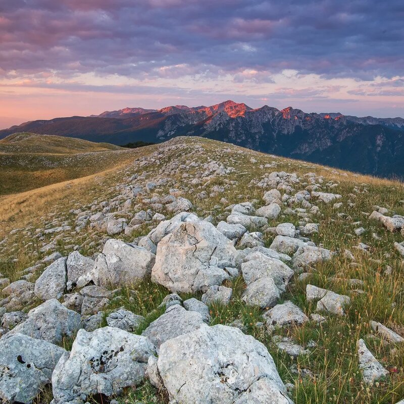 Tramonto sul Monte Mattone