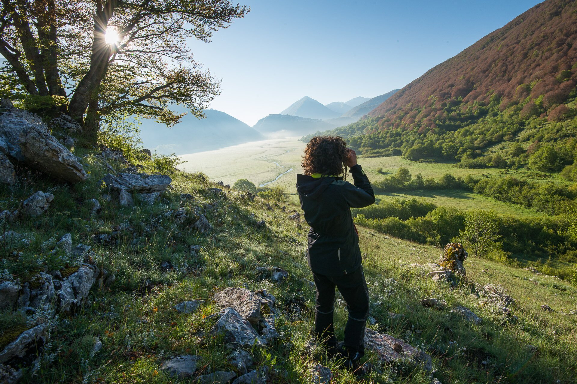 Big Five Abruzzo Trekking Wildlife Osservazione Binocolo