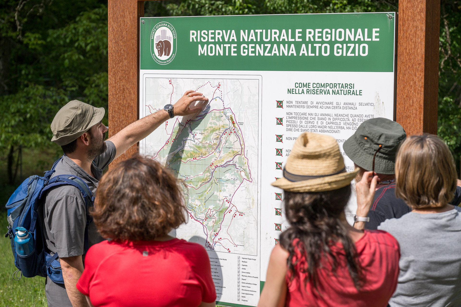 Pettorano Sul Gizio Cartello Riserva