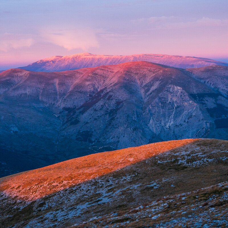 Walking among the clouds - Crossing the Montagna Grande
